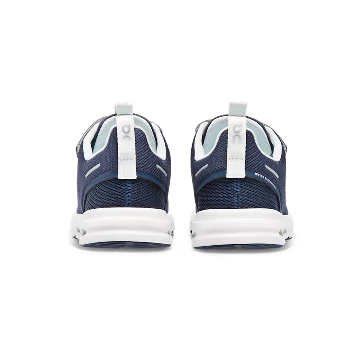 On Little Kids' Cloud Play Midnight/White Athletic Shoes product image 5, provided for visual reference and product detail