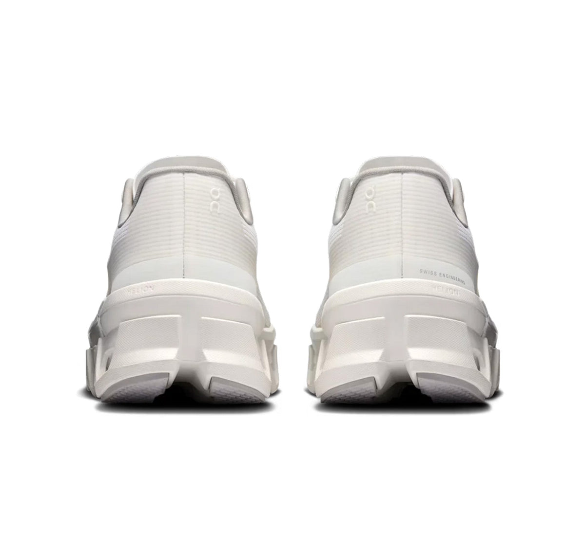On Women Cloudmonster Void White Running Shoes product image 5, provided for visual reference and product detail review