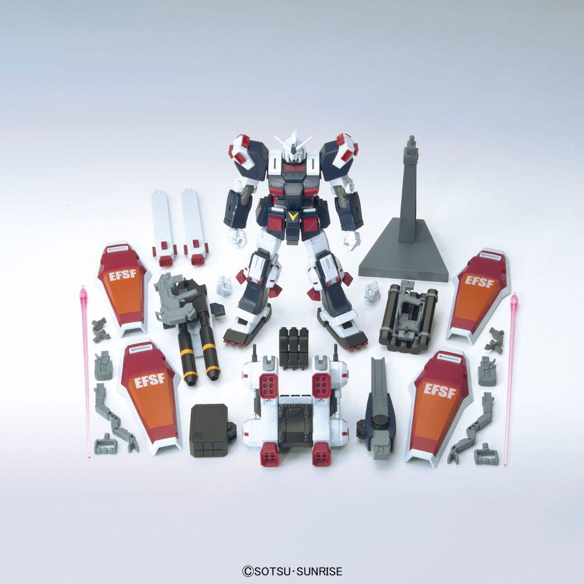 Gundam 1/144 HG Thunderbolt #07 FA-78 Full Armor Gundam (Thunderbolt ONA Ver.) Model Kit product image 8, provided for
