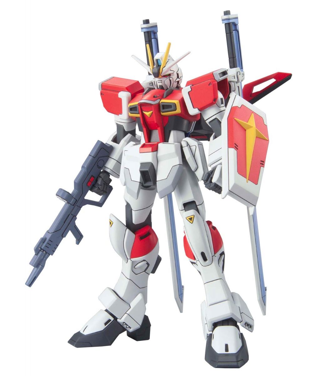 Gundam 1/144 HG Seed #21 ZGMF-X56S/B Sword Impulse Gundam Model Kit product image 1, provided for visual reference and