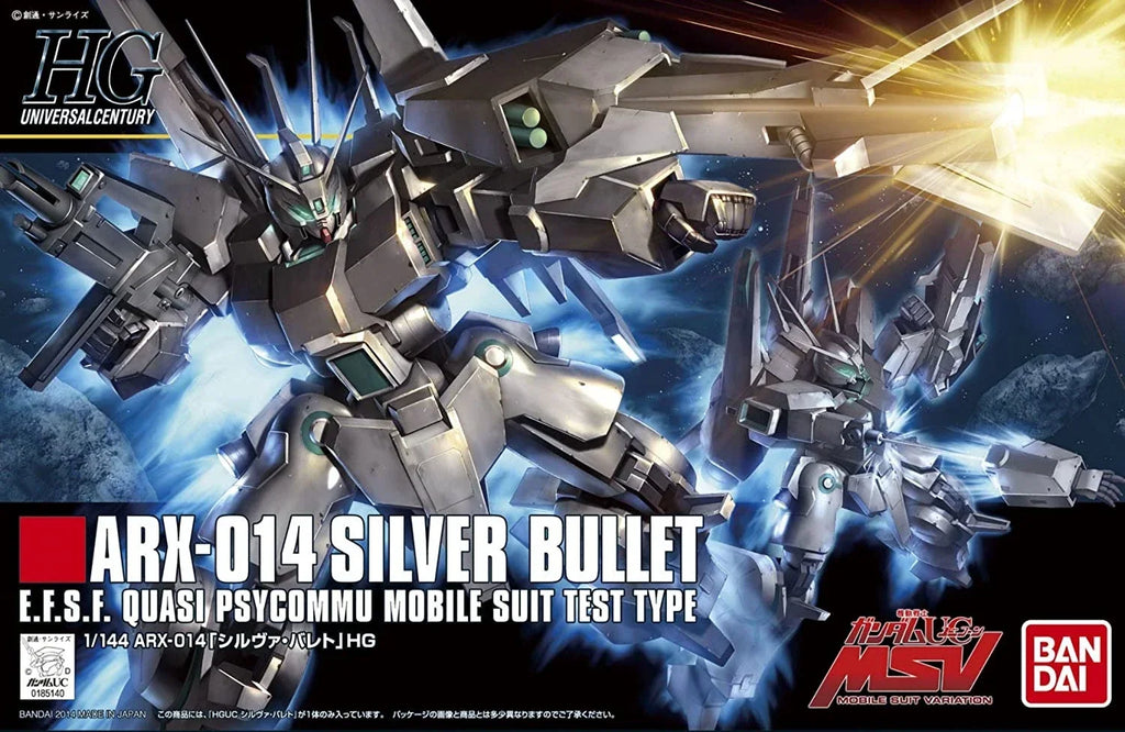 Gundam 1/144 HGUC #170 Gundam Unicorn - Bande Dessinee ARX-014 Silver Bullet Model Kit product image 7, provided for visual
