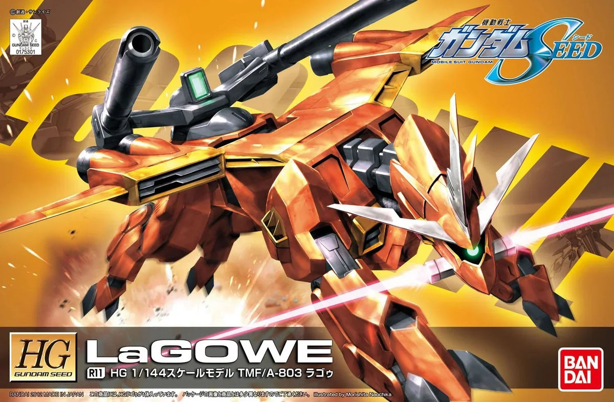 Gundam 1/144 HG Seed Remastered #R11 TMF/A-803 LaGOWE Model Kit product image 4, provided for visual reference and product