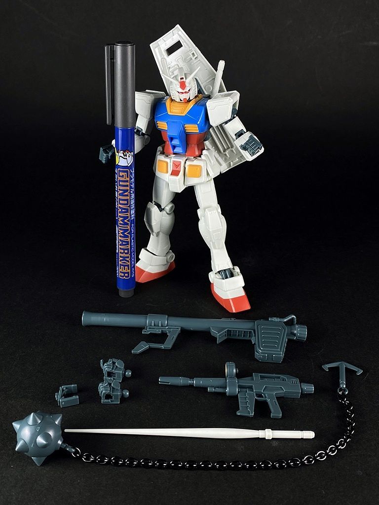 Gundam 1/144 HG Gunpla Starter Set Vol.2 Model Kit product image 2, provided for visual reference and product detail review