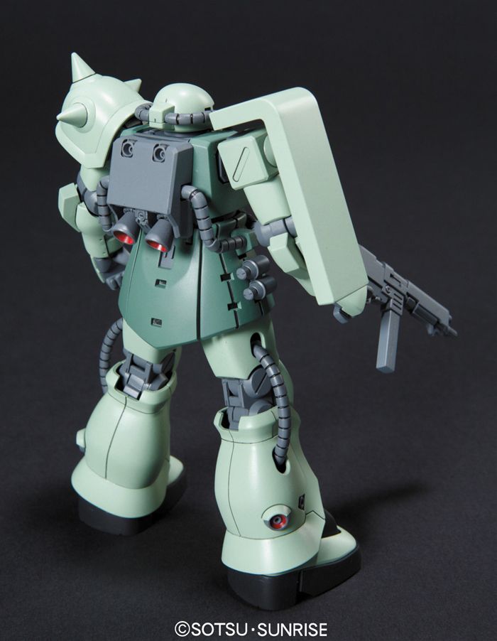 Gundam 1/144 HGUC #105 0083 Stardust Memory MS-06F-2 Zaku II F2 (Zeon Ver.) Model Kit product image 2, provided for visual