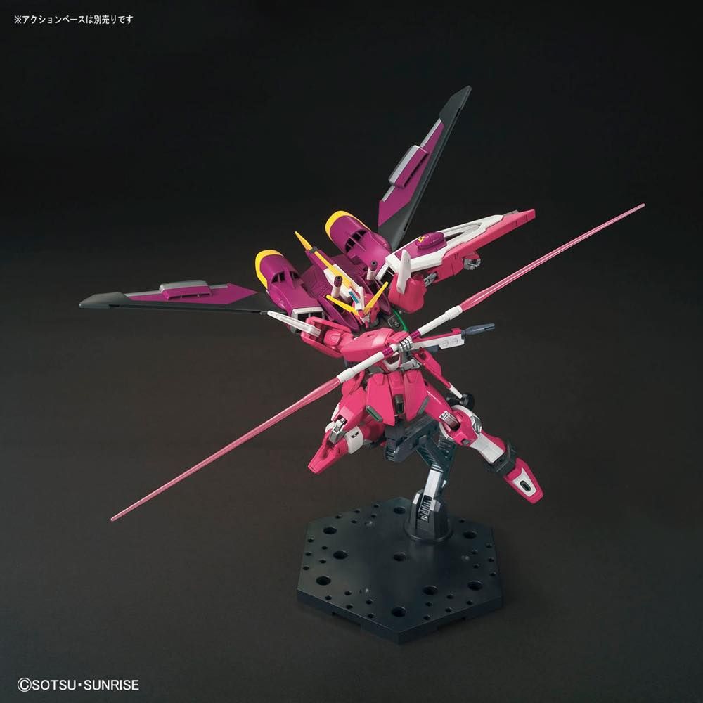 Gundam 1/144 HGUC #231 HGCE Seed Destiny ZGMF-X19A Infinite Justice Model Kit product image 5, provided for visual reference