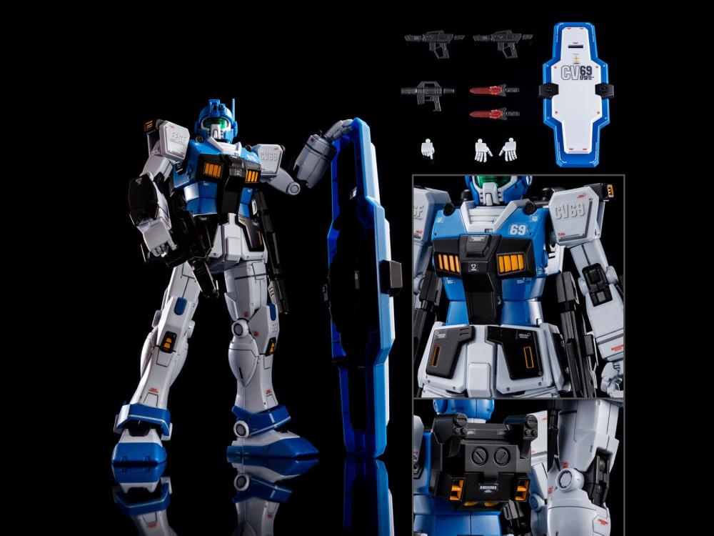 Gundam 1/144 HG The Origin RGM-79HC GM Guard Custom [With E-2 Beam Spray Gun] Model Kit Exclusive product image 8, provided