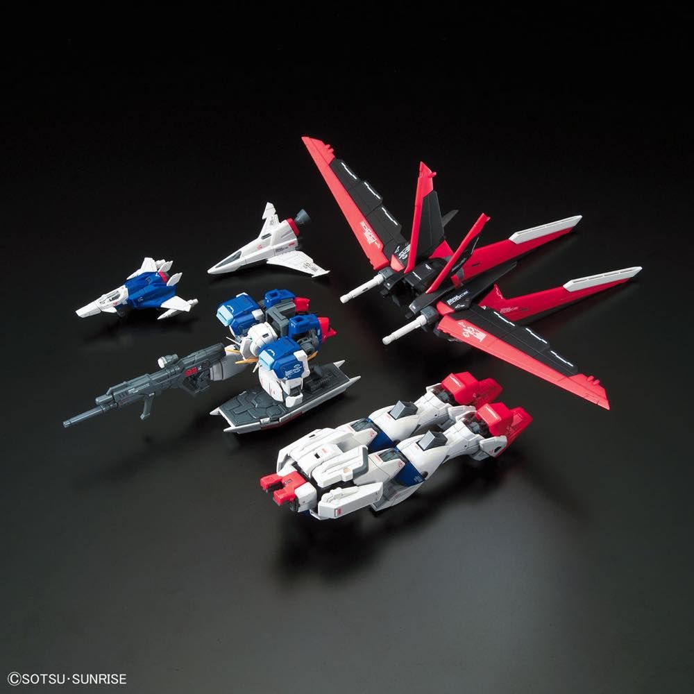 Gundam 1/144 RG #33 Seed Destiny ZGMF-X56S/a Force Impulse Gundam Model Kit product image 11, provided for visual reference