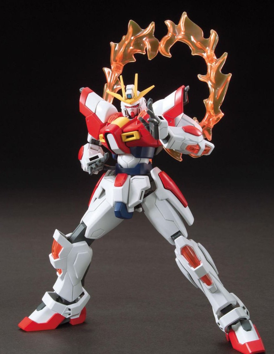 Gundam 1/144 HGBF #018 BG-011B Build Burning Gundam Model Kit product image 1, provided for visual reference and product
