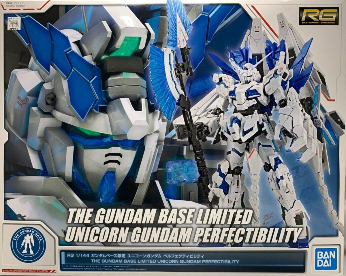 Gundam 1/144 RG Unicorn Gundam Perfectibility The Gundam Base Limited Model Kit Exclusive product image 5, provided for