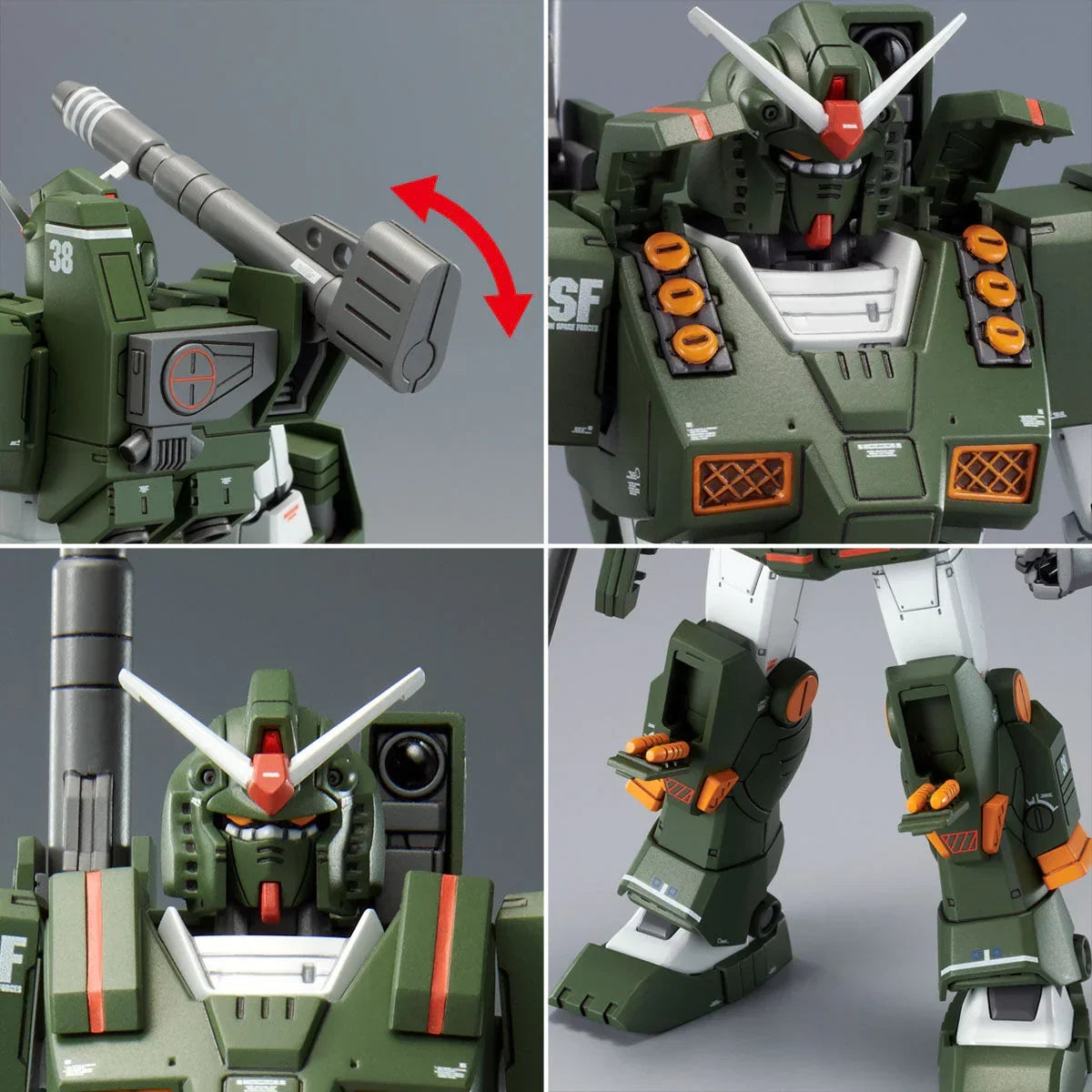 Gundam 1/144 HG MSD The Origin FA-78-1 Full Armor Gundam Model Kit Exclusive product image 9, provided for visual reference