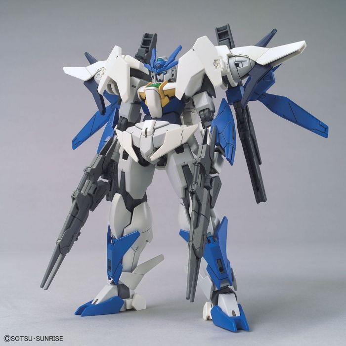 Gundam 1/144 HGBD:R #039 GN-0000DVR/SM Gundam 00 Sky Moebius Model Kit product image 1, provided for visual reference and