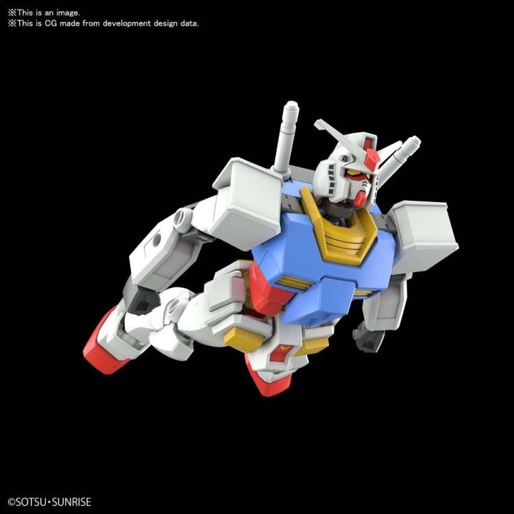 Gundam 1/144 Entry Grade RX-78-2 Gundam Model Kit product image 3, provided for visual reference and product detail review