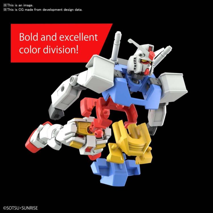 Gundam 1/144 Entry Grade RX-78-2 Gundam Model Kit product image 4, provided for visual reference and product detail review