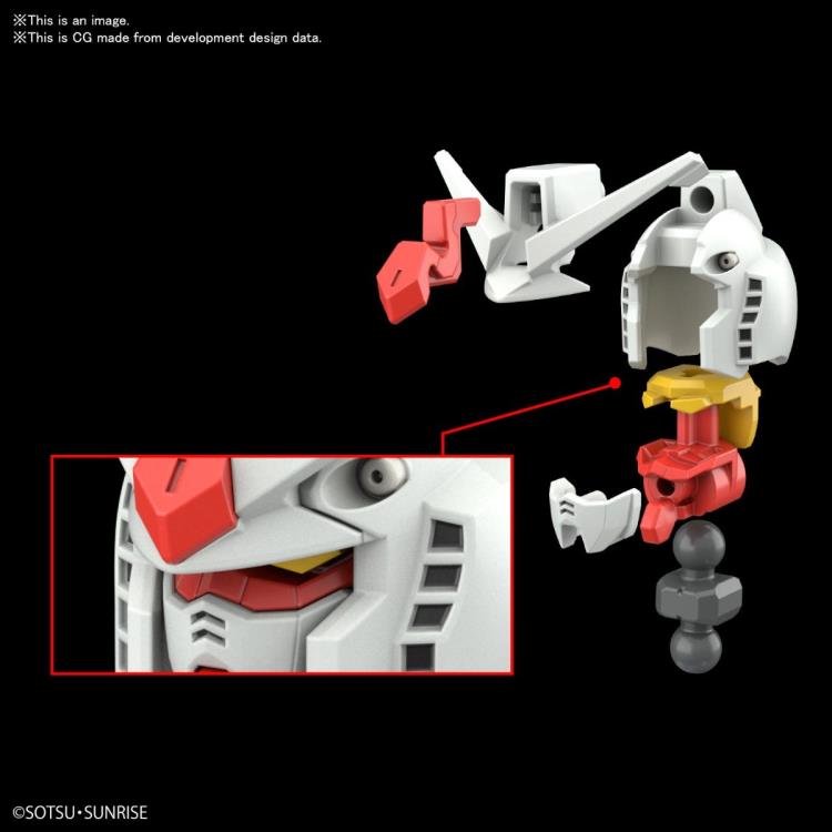 Gundam 1/144 Entry Grade RX-78-2 Gundam Model Kit product image 6, provided for visual reference and product detail review
