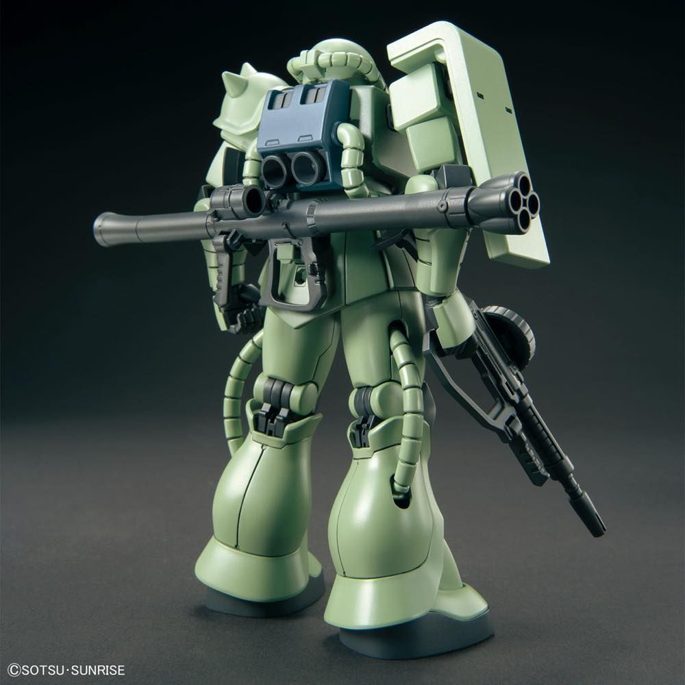 Gundam 1/144 HGUC #241 Gundam 0079 MS-06 Zaku II (Revive Ver.) Model Kit product image 2, provided for visual reference and