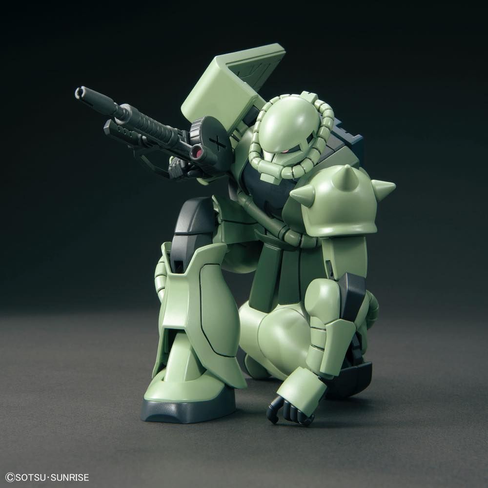 Gundam 1/144 HGUC #241 Gundam 0079 MS-06 Zaku II (Revive Ver.) Model Kit product image 3, provided for visual reference and