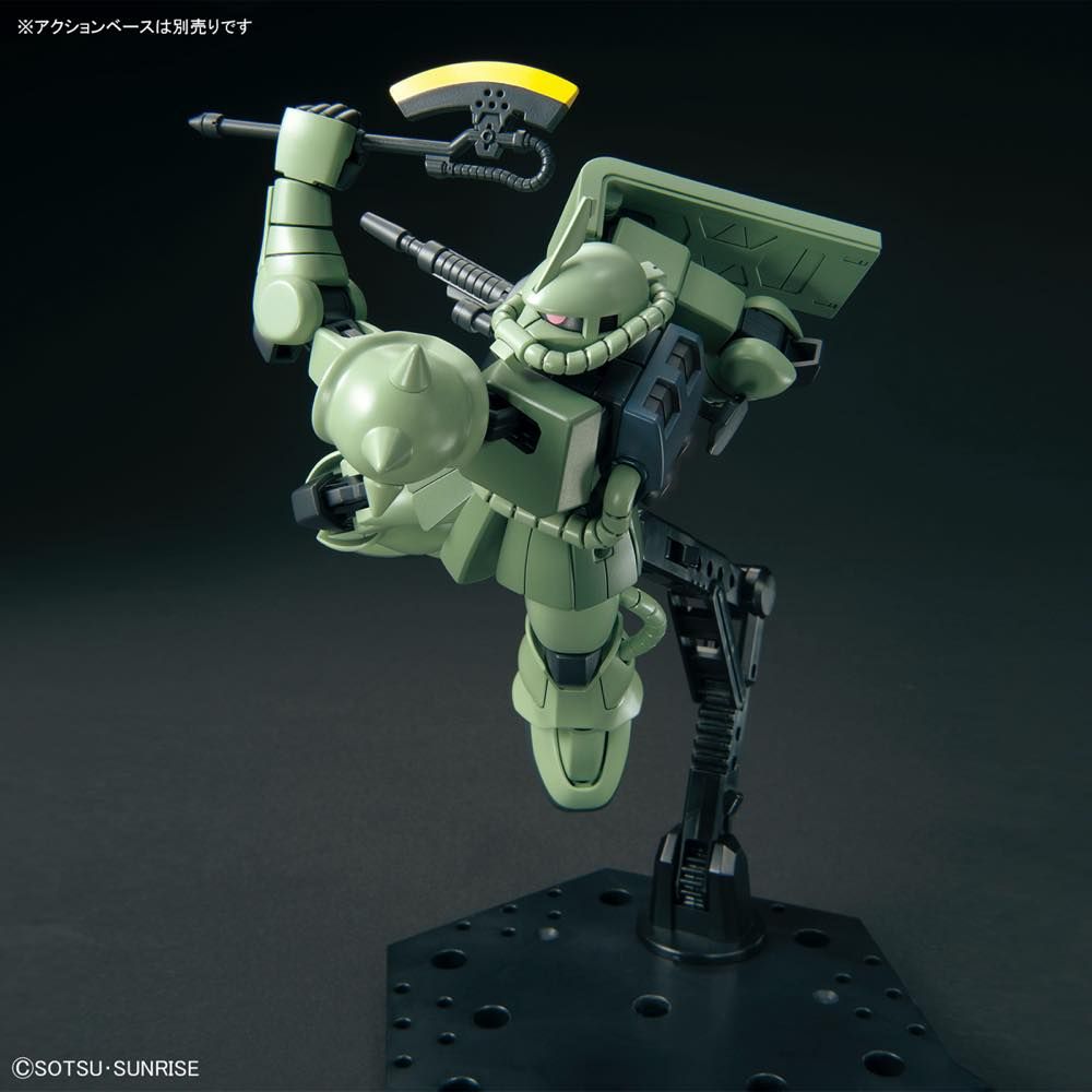 Gundam 1/144 HGUC #241 Gundam 0079 MS-06 Zaku II (Revive Ver.) Model Kit product image 4, provided for visual reference and