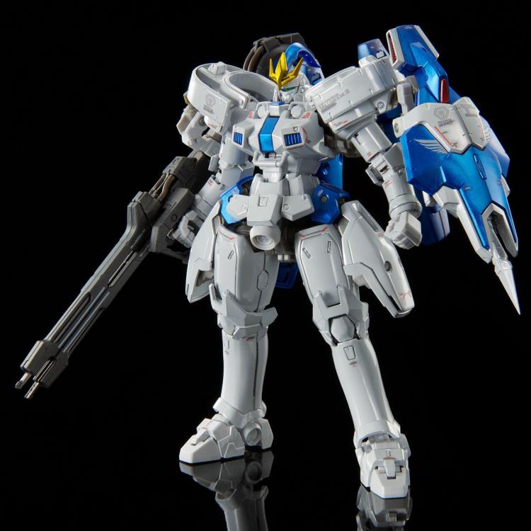 Gundam 1/144 RG Tallgeese III Titanium Finish Model Kit Exclusive product image 1, provided for visual reference and product