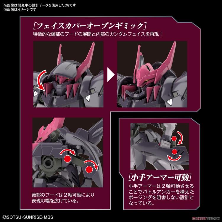Gundam 1/144 HG IBO #042 ASW-G-56 Gundam Gremory Model Kit product image 8, provided for visual reference and product detail