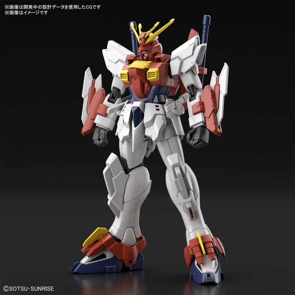 Gundam 1/144 HGBB #04 Breaker Battlogue JMF-1337B Blazing Gundam Model Kit product image 2, provided for visual reference