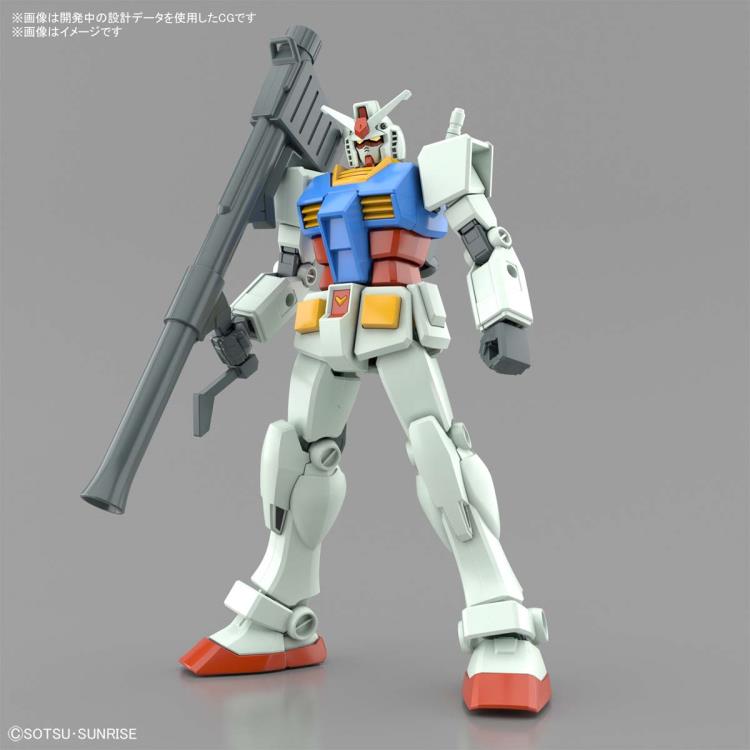 Gundam 1/144 Entry Grade RX-78-2 Gundam (Full Weapon Set) Model Kit product image 4, provided for visual reference and