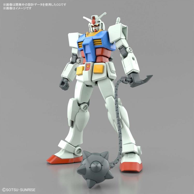 Gundam 1/144 Entry Grade RX-78-2 Gundam (Full Weapon Set) Model Kit product image 6, provided for visual reference and