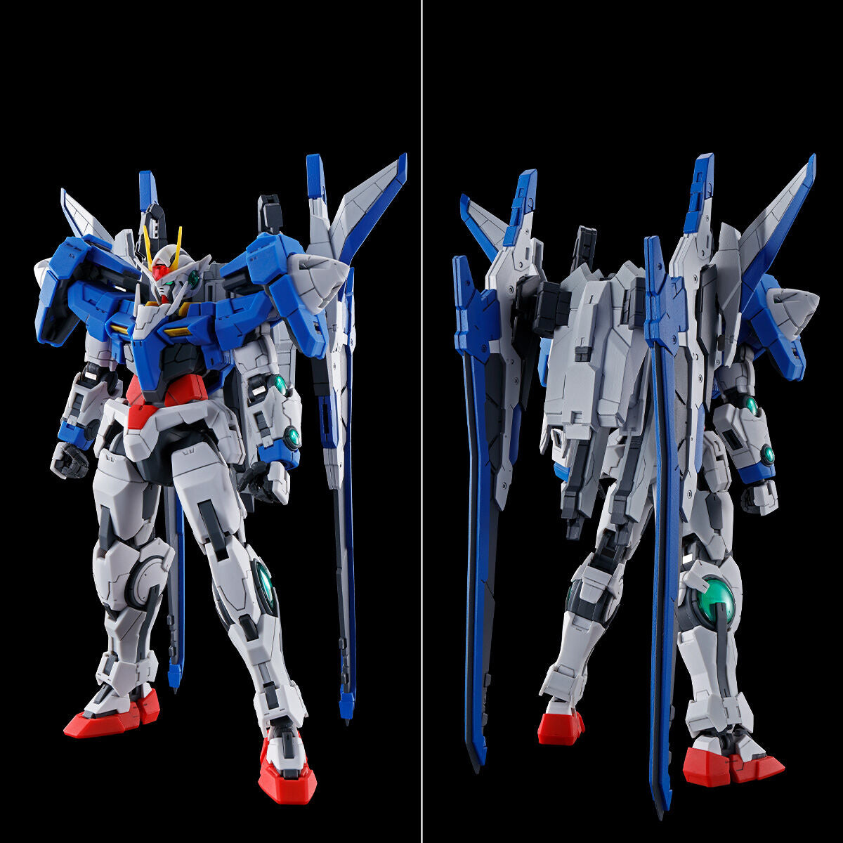 Gundam 1/144 RG 00 XN Raiser Model Kit Bandai Exclusive product image 2, provided for visual reference and product detail