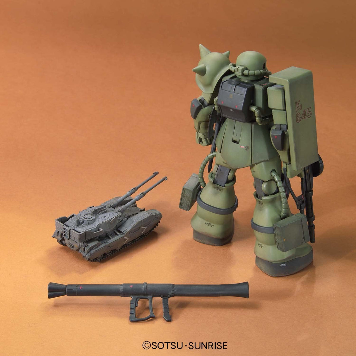 Gundam 1/144 HG UC Hard Graph MS-06 Zaku The Ground War Set Model Kit product image 4, provided for visual reference and