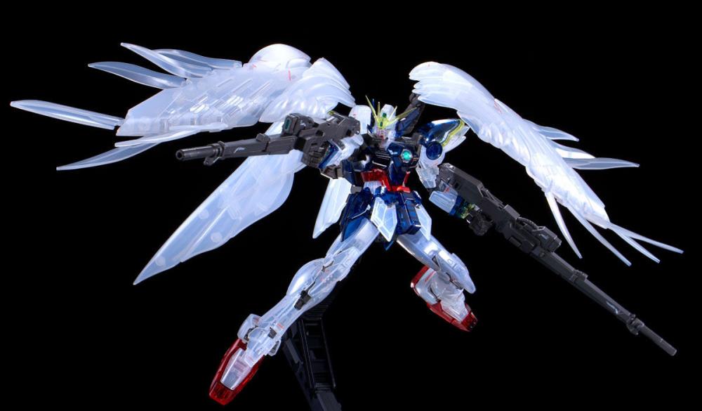 Gundam 1/144 RG Wing Gundam Zero EW (Clear Color) The Gundam Base Limited Model Kit Exclusive product image 5, provided for