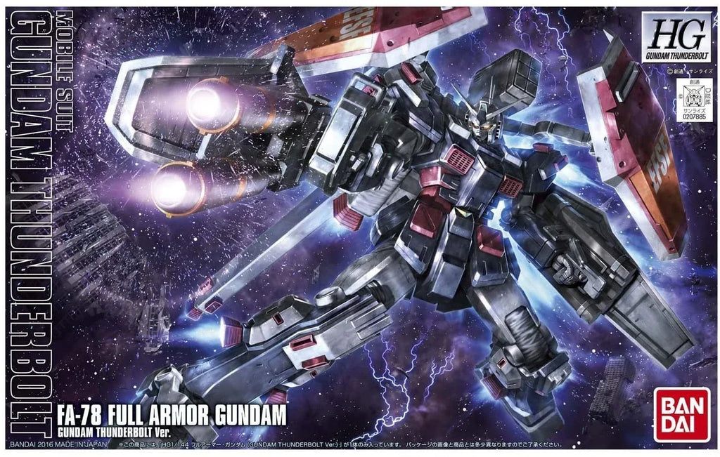 Gundam 1/144 HG Thunderbolt #07 FA-78 Full Armor Gundam (Thunderbolt ONA Ver.) Model Kit product image 10, provided for