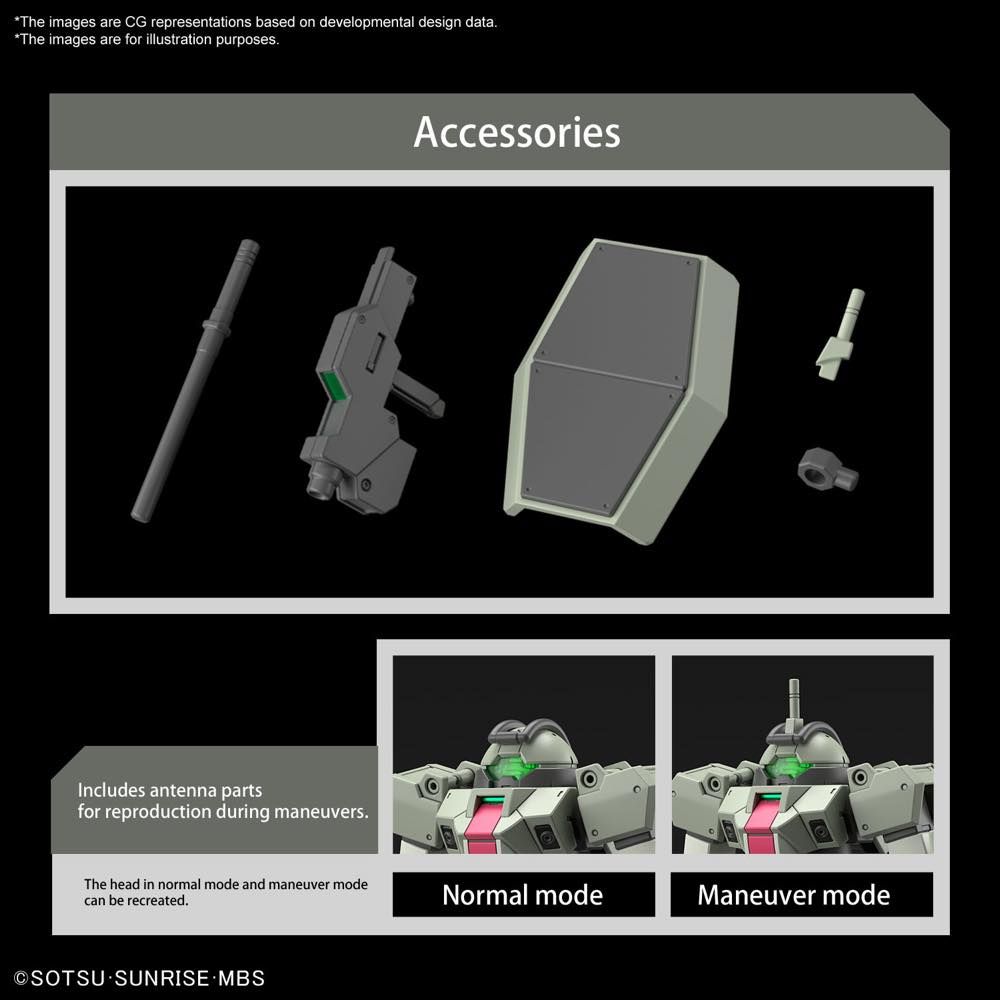 Gundam 1/144 HG WFM #09 MSJ-121 Demi Trainer Model Kit product image 7, provided for visual reference and product detail