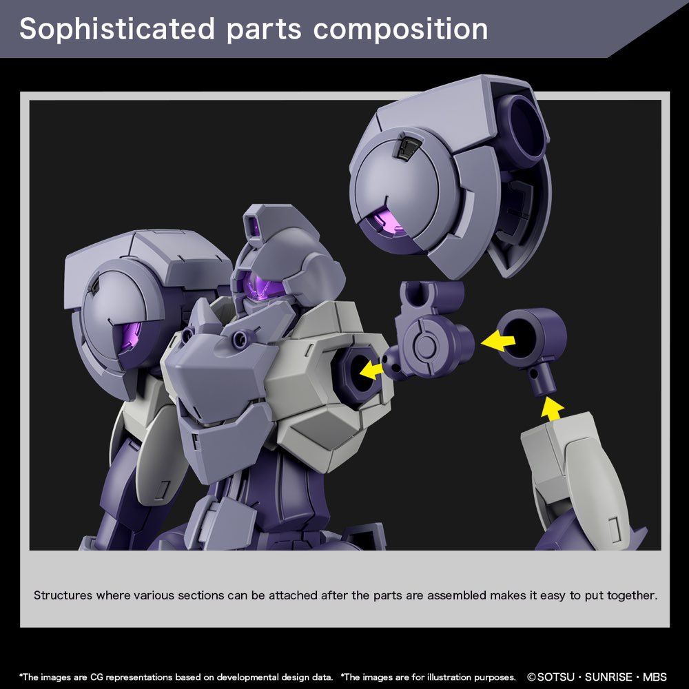 Gundam 1/144 HG WFM #22 CFP-013 Heindree Sturm Model Kit product image 7, provided for visual reference and product detail