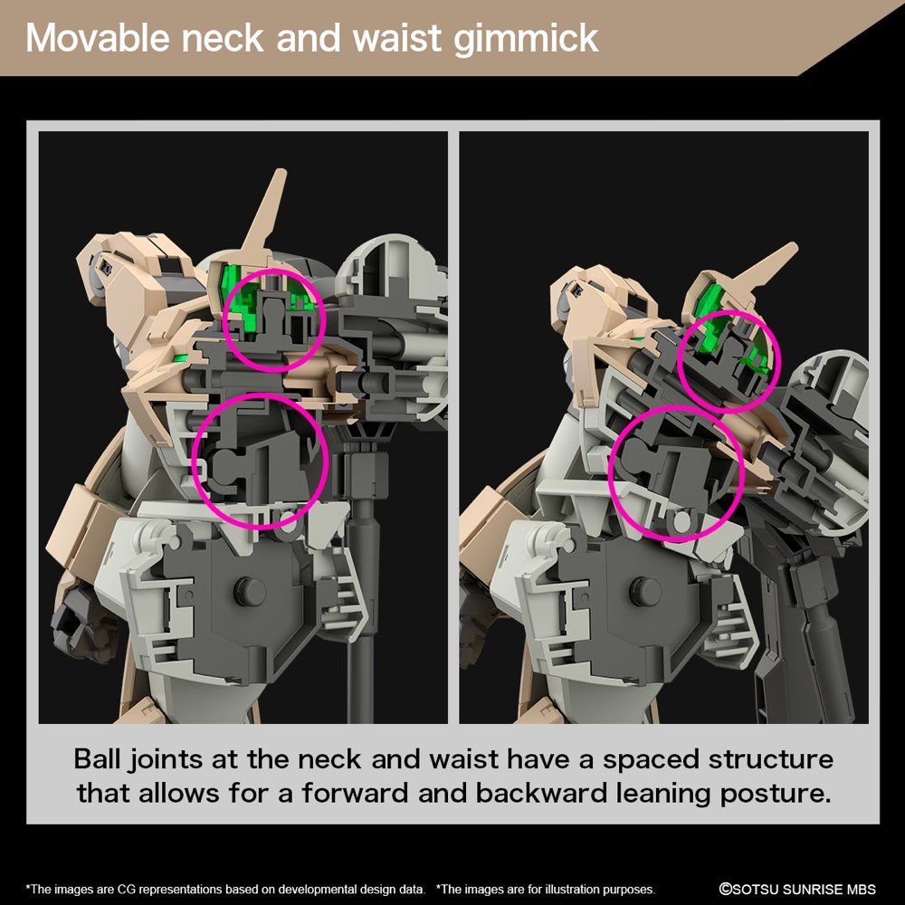 Gundam 1/144 HG WFM #23 MSJ-R122 Demi Barding Model Kit product image 6, provided for visual reference and product detail