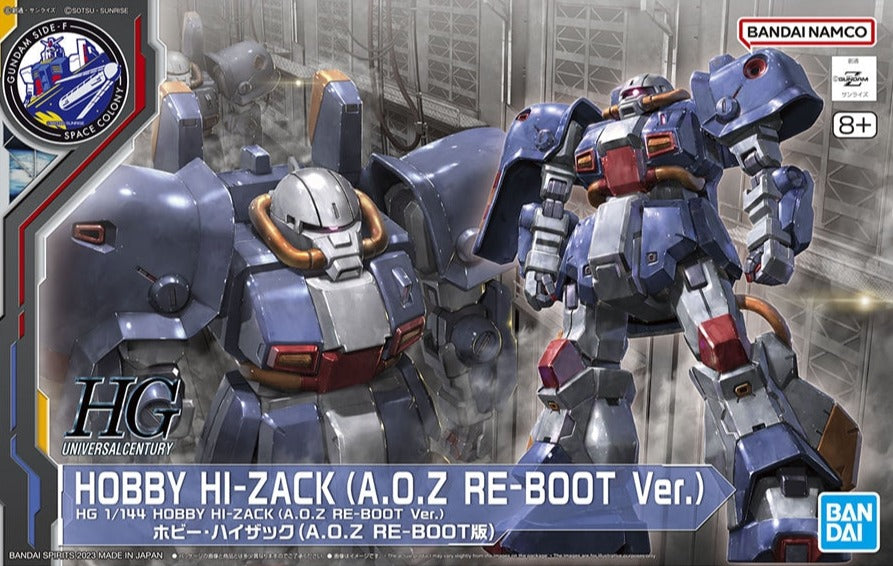 Gundam 1/144 HGUC Hobby Hi-Zack (A.O.Z Re-Boot Ver.) Model Kit Exclusive product image 6, provided for visual reference and