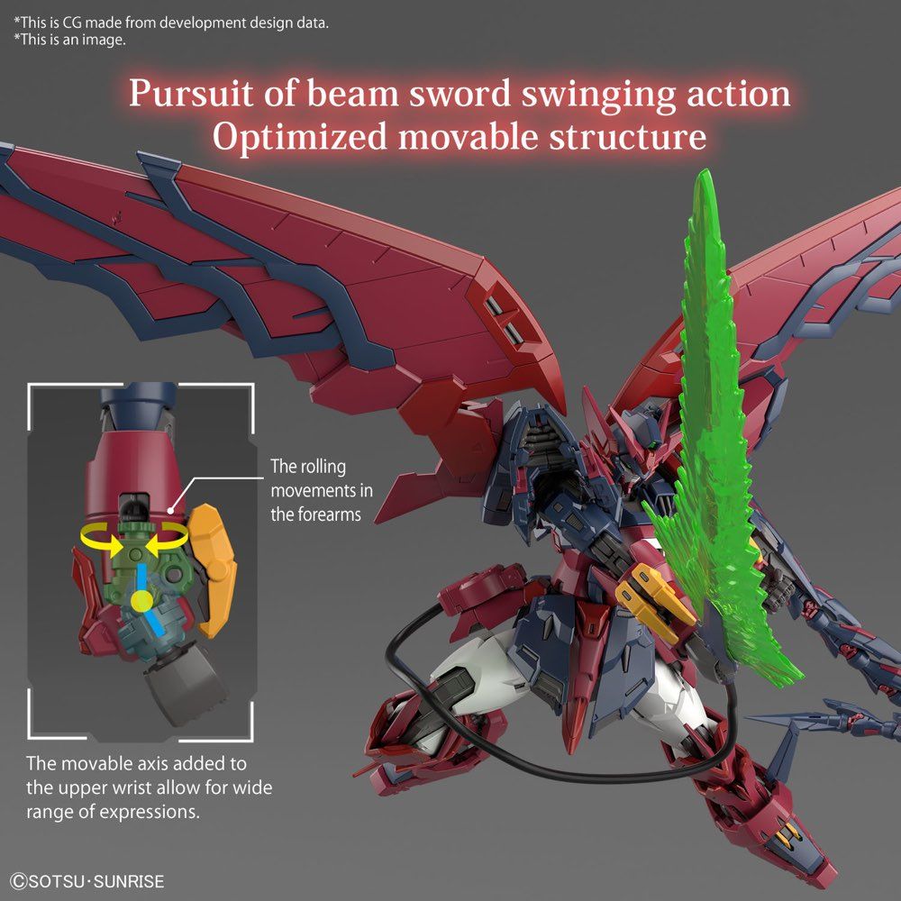 Gundam 1/144 RG #38 Wing OZ-13MS Gundam Epyon Model Kit product image 12, provided for visual reference and product detail