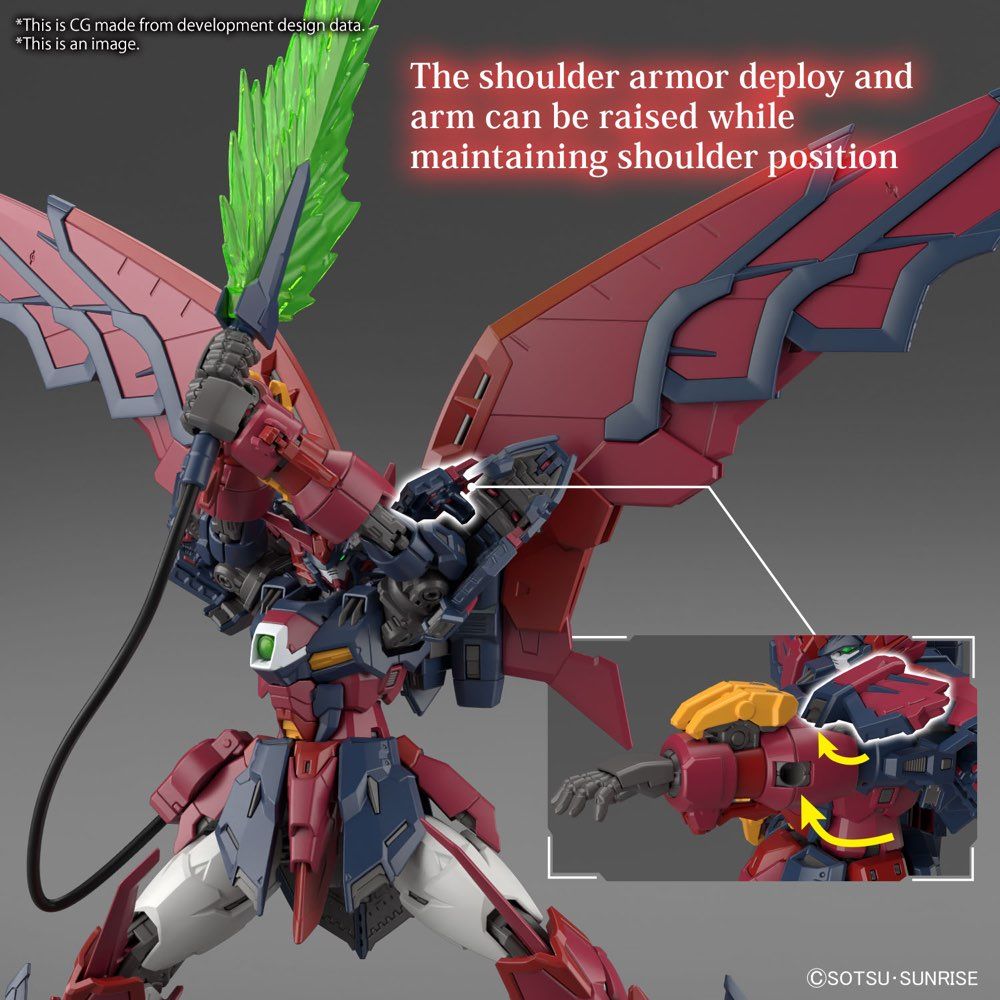 Gundam 1/144 RG #38 Wing OZ-13MS Gundam Epyon Model Kit product image 13, provided for visual reference and product detail
