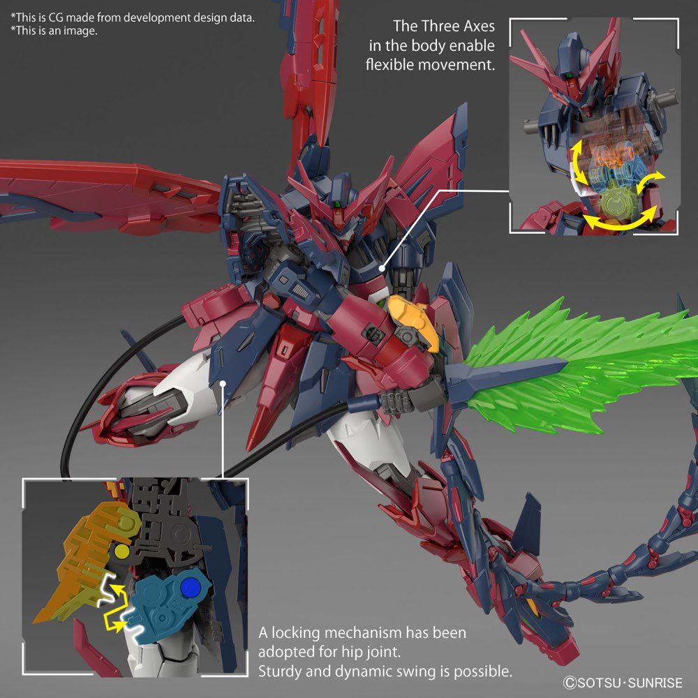 Gundam 1/144 RG #38 Wing OZ-13MS Gundam Epyon Model Kit product image 14, provided for visual reference and product detail