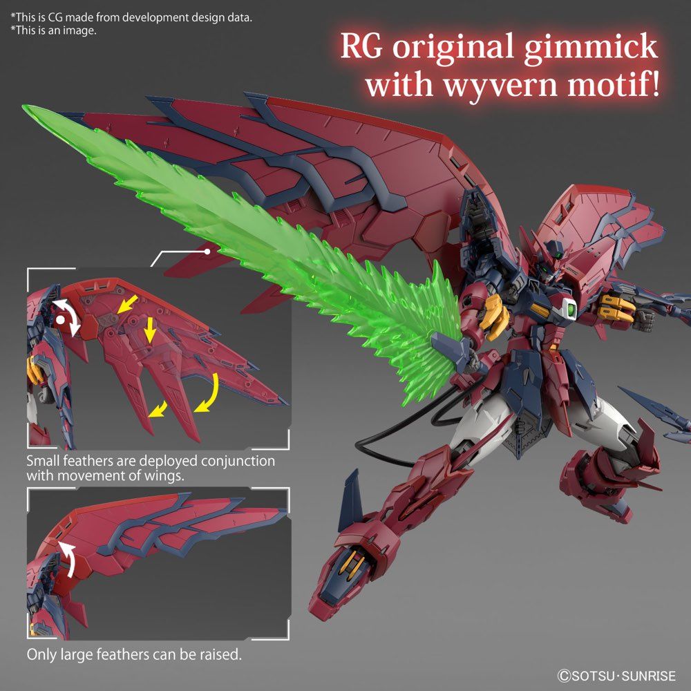 Gundam 1/144 RG #38 Wing OZ-13MS Gundam Epyon Model Kit product image 16, provided for visual reference and product detail