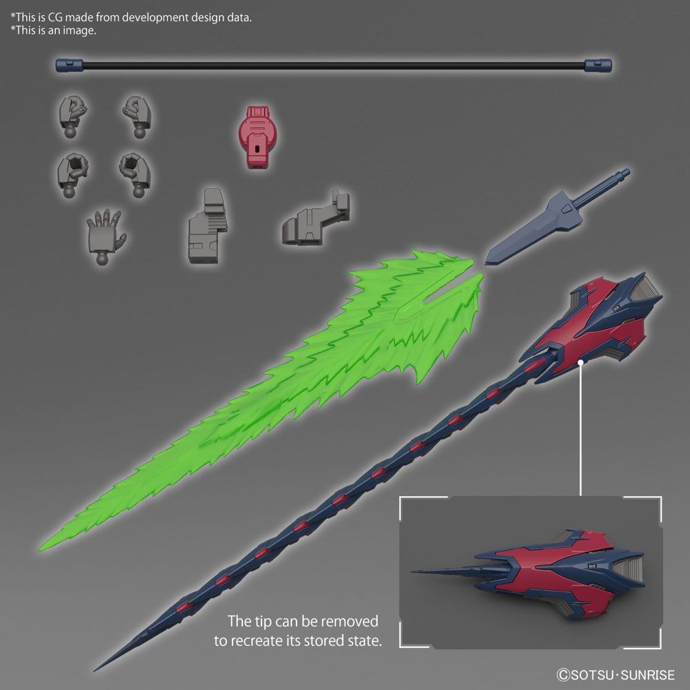 Gundam 1/144 RG #38 Wing OZ-13MS Gundam Epyon Model Kit product image 19, provided for visual reference and product detail