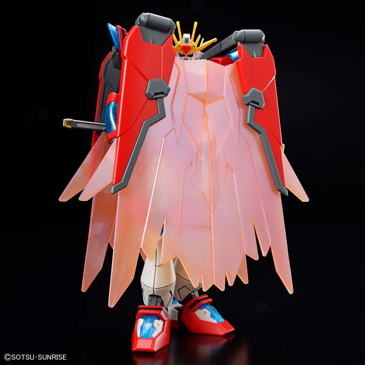 Gundam 1/144 HGBM #04 SBG-E01 Shin Burning Gundam Model Kit product image 3, provided for visual reference and product