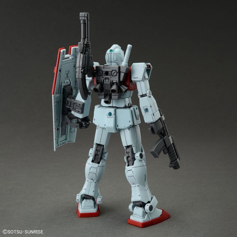 Gundam 1/144 HG The Origin RGM-79 GM (Shoulder Cannon / Missile Pod) Model Kit product image 2, provided for visual