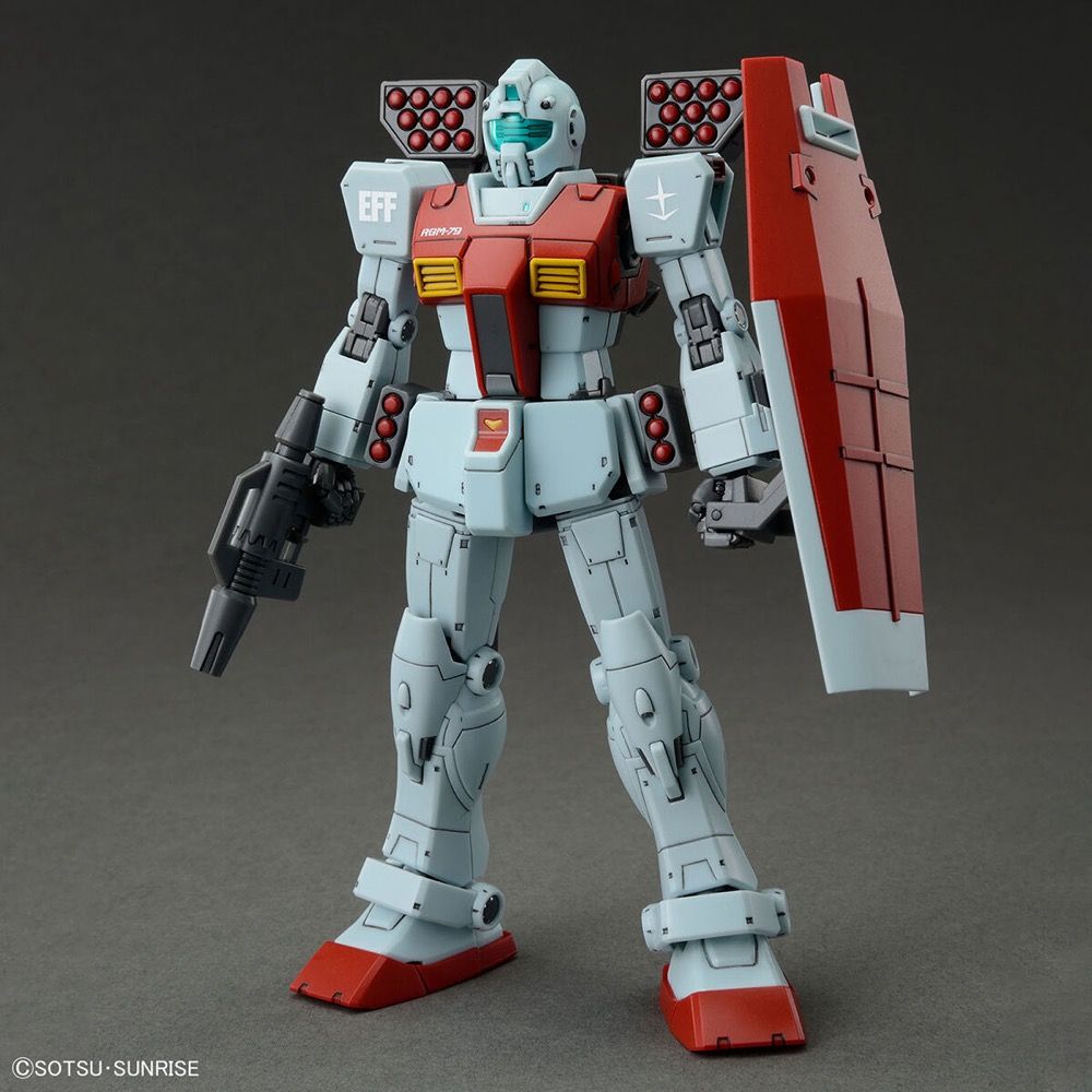 Gundam 1/144 HG The Origin RGM-79 GM (Shoulder Cannon / Missile Pod) Model Kit product image 3, provided for visual