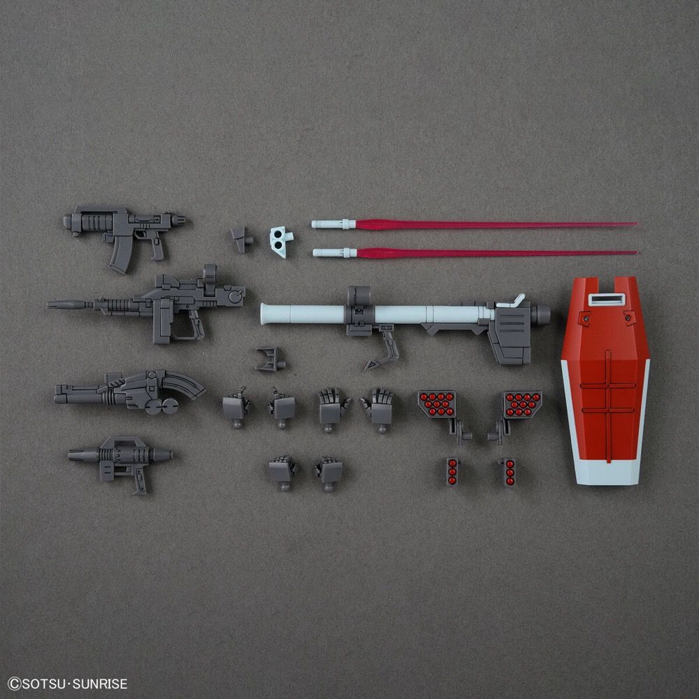 Gundam 1/144 HG The Origin RGM-79 GM (Shoulder Cannon / Missile Pod) Model Kit product image 5, provided for visual