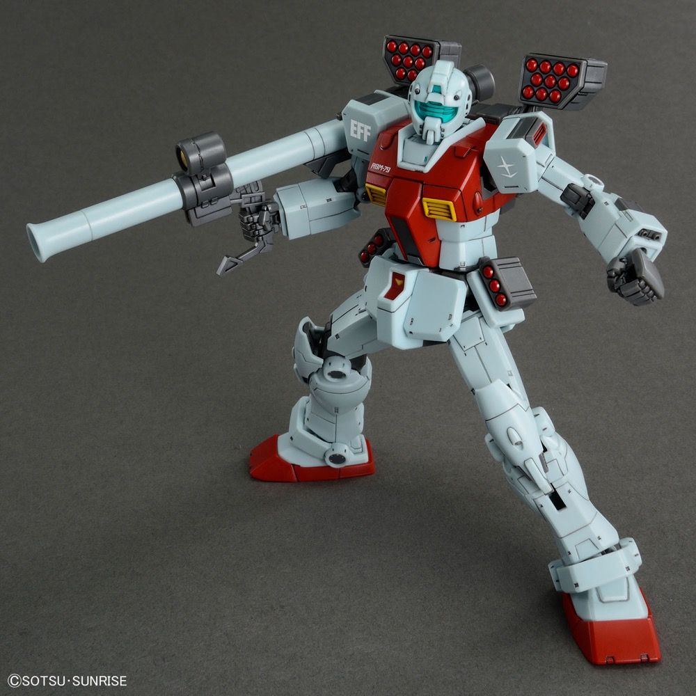 Gundam 1/144 HG The Origin RGM-79 GM (Shoulder Cannon / Missile Pod) Model Kit product image 8, provided for visual