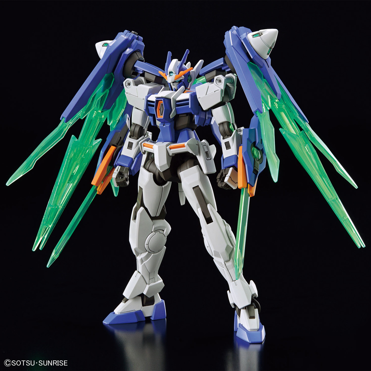 Gundam 1/144 HGBM #05 GN-0000DVR/II 00 Diver Arc Model Kit product image 1, provided for visual reference and product detail