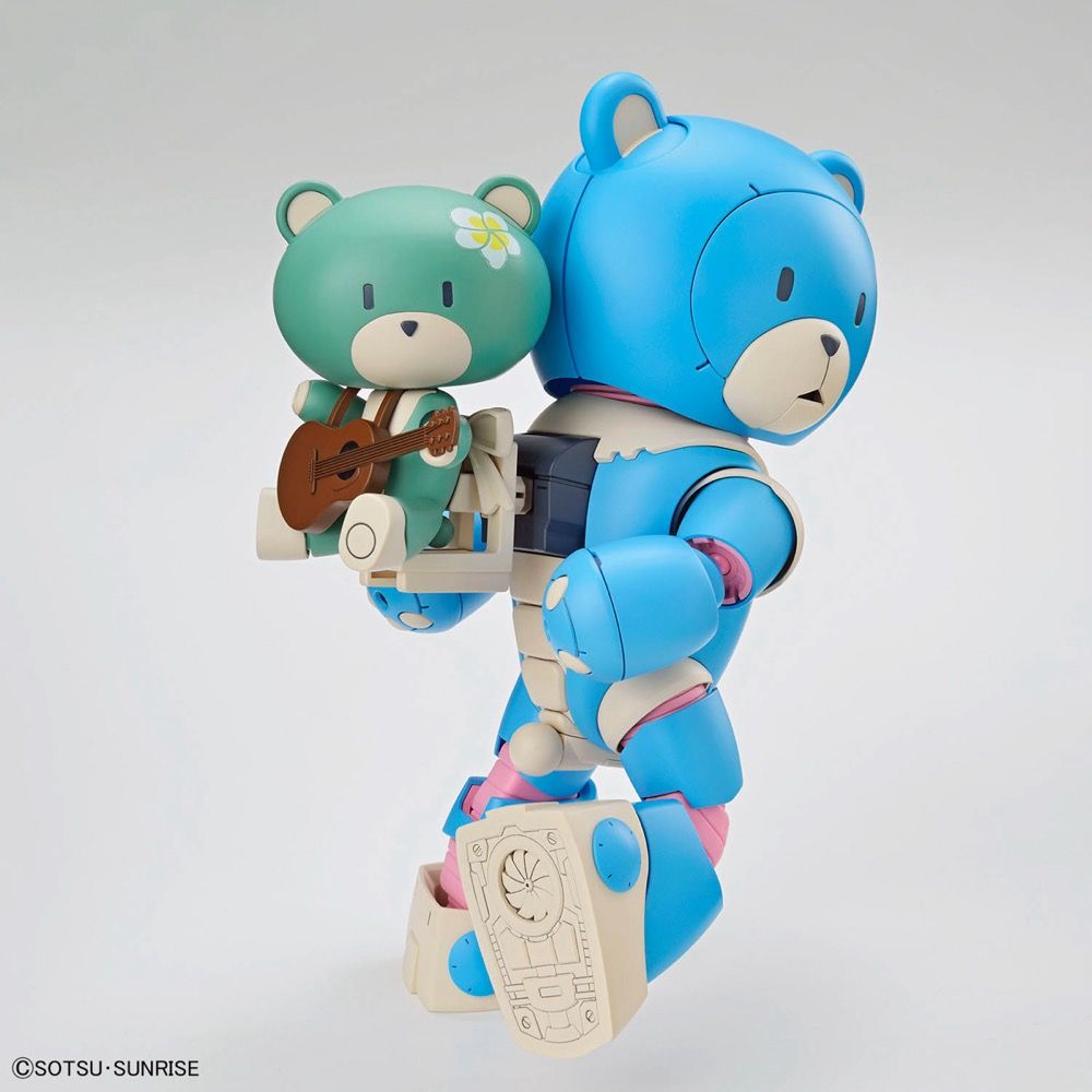 Gundam 1/144 HGBM #09 Beargguy Ohana & AloHaro Set Model Kit product image 6, provided for visual reference and product