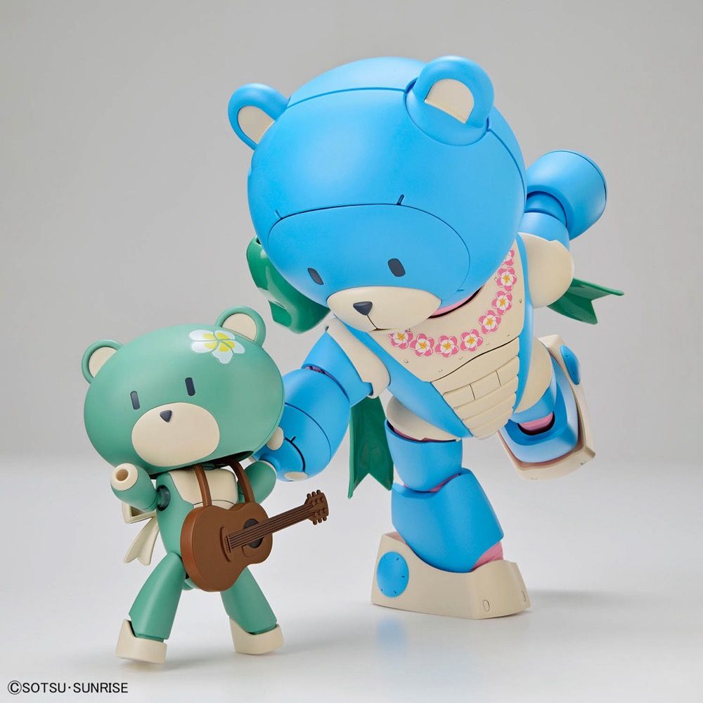 Gundam 1/144 HGBM #09 Beargguy Ohana & AloHaro Set Model Kit product image 7, provided for visual reference and product