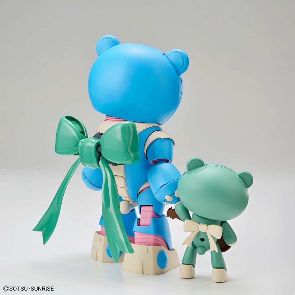 Gundam 1/144 HGBM #09 Beargguy Ohana & AloHaro Set Model Kit product image 9, provided for visual reference and product