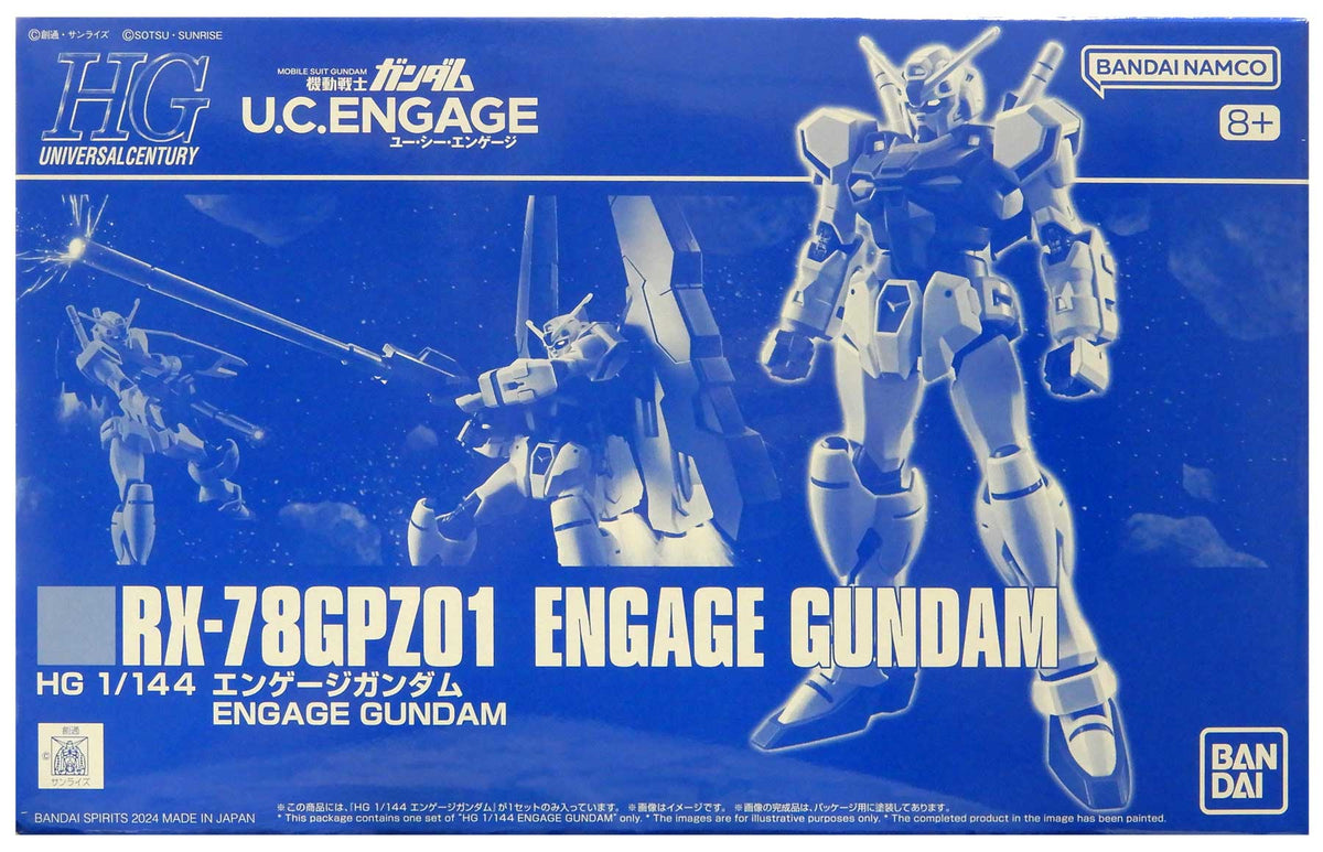 Gundam 1/144 HG Gundam UC Engage RX-78GPZ01 Engage Gundam Model Kit Exclusive product image 10, provided for visual