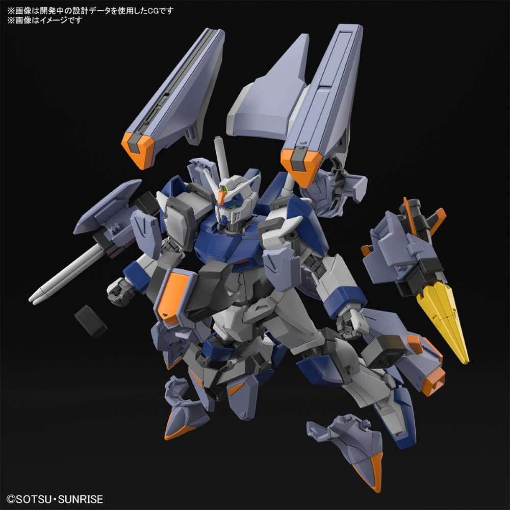 Gundam 1/144 HGUC #252 HGCE Seed Freedom ZGMF-1027M Duel Blitz Model Kit product image 3, provided for visual reference and